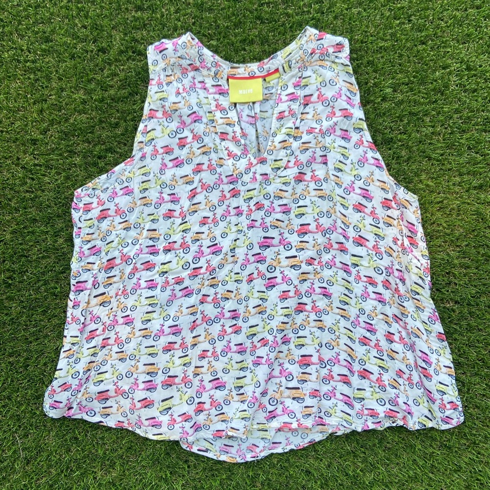 🛵Anthropologie Vespa Top 🛵